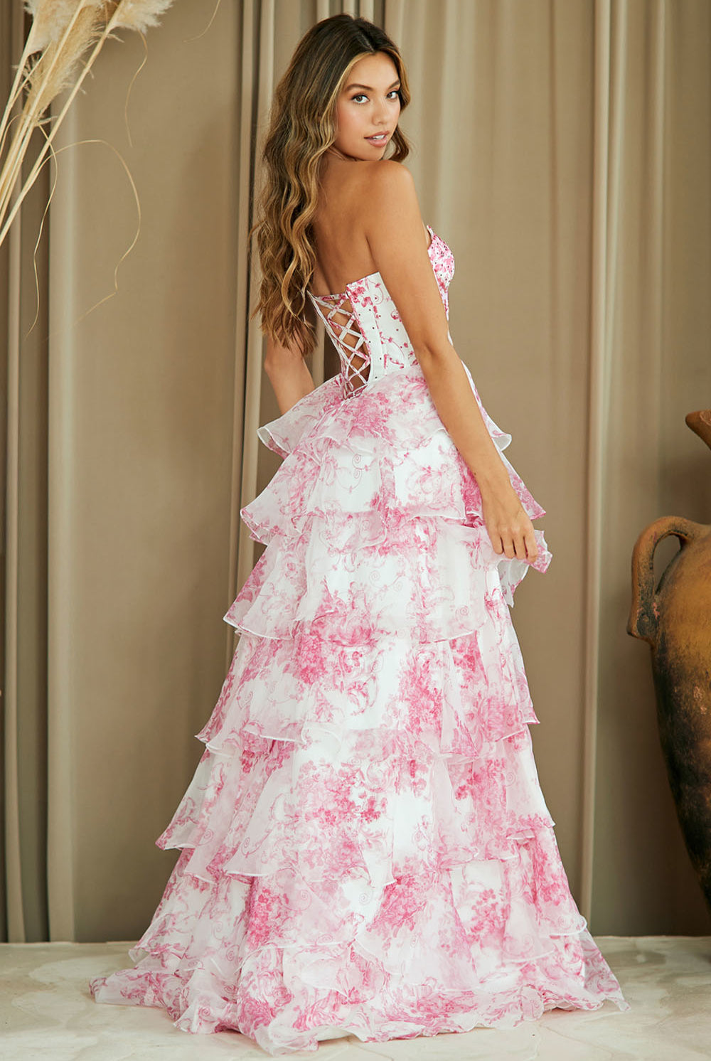 Blue Long Formal Gown – Embellished Gala Dress