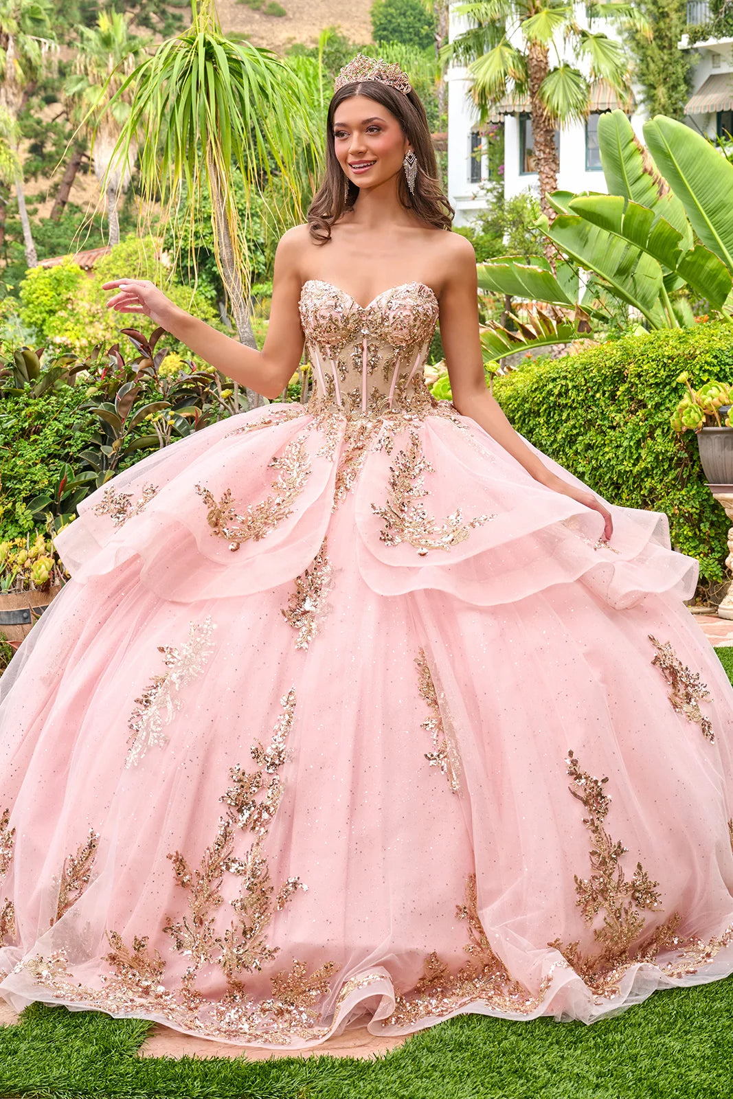 Blush Long Evening Dress – Elegant Party Style