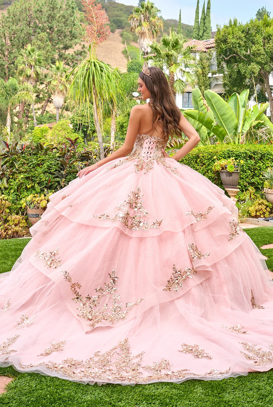 Blush Long Evening Dress – Elegant Party Style