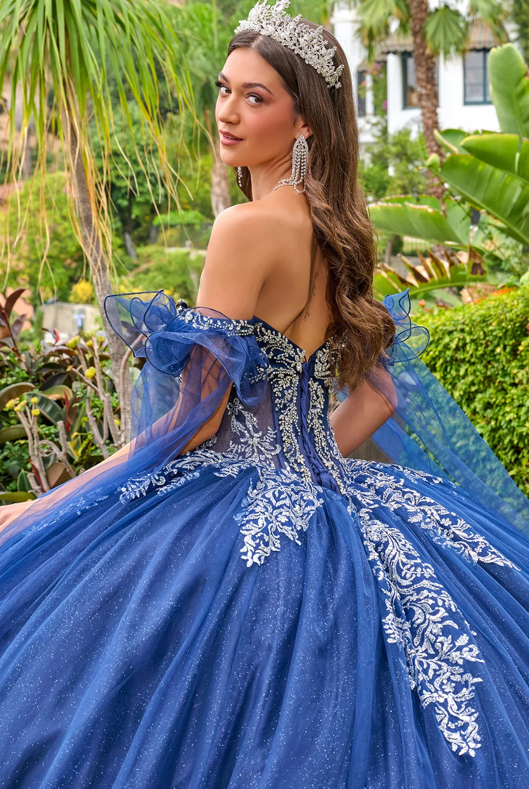 Navy Long Evening Dress – Elegant Party Style
