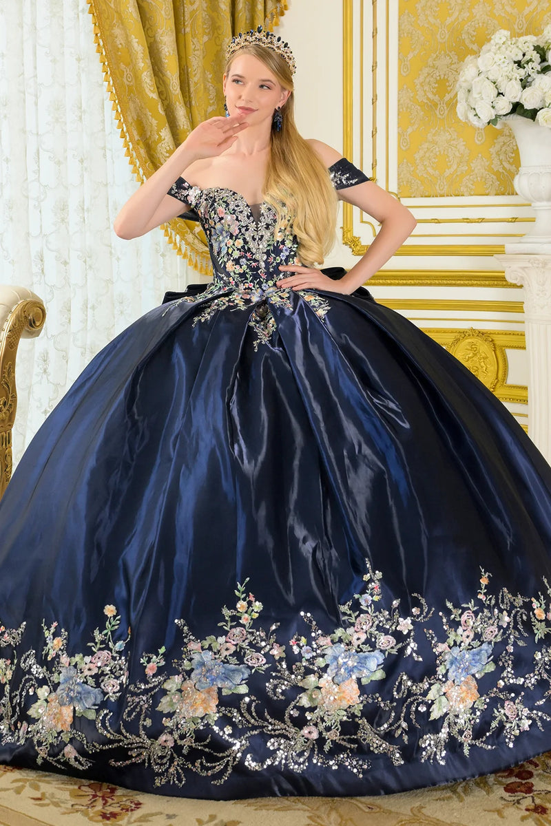Timeless Navy Blue Pleated Formal Gown GLGL3792 | SMCDress Timeless Navy Blue Pleated Formal Gown GLGL3792 | SMCDress
