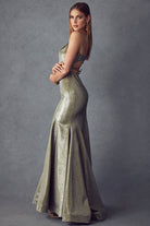 Embellished Glitter Mermaid Dress for Evening & Prom-smcdress