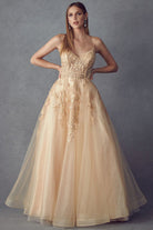 Open back ball gown-smcdress