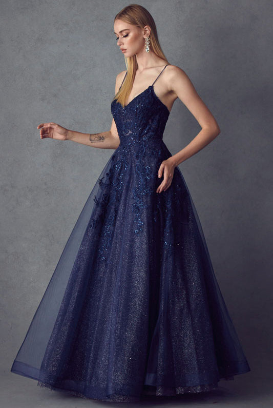 Open back ball gown-smcdress