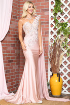 3D Floral Mermaid Dress - Evening & Prom-smcdress
