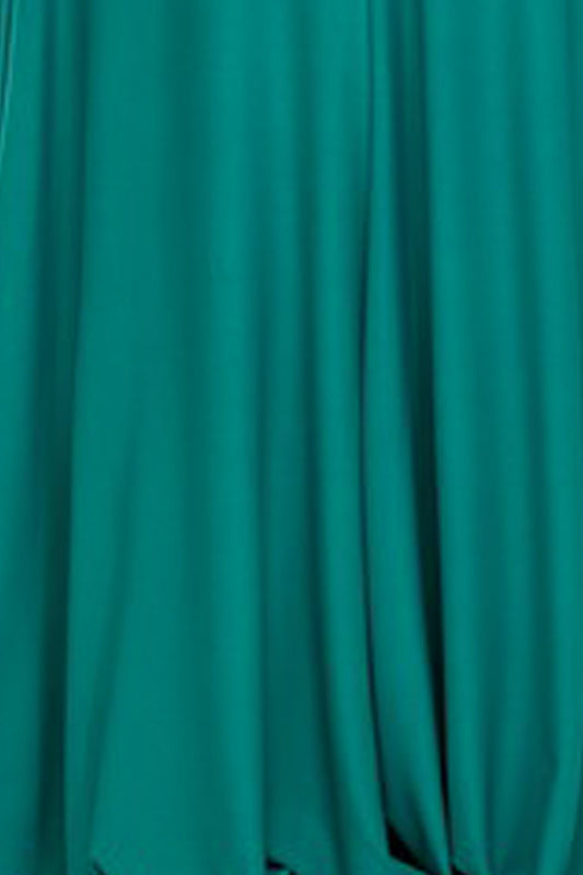 Two piece bead embellished top evening prom dress-smcdress