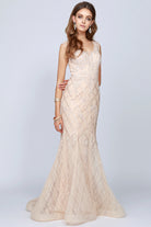Lace Mermaid Long Prom & Wedding Dress-smcdress