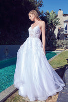 Open back ball gown-smcdress