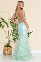 Embroidered Lace Mermaid Prom Dress-smcdress