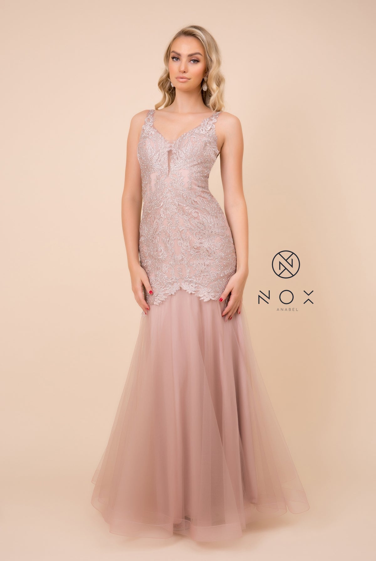 Tulle Mermaid Long Evening & MOB Dress-smcdress