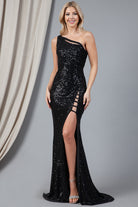 Embellished Sequins Prom Dress-smcdress