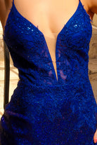 Lace open back cocktail dress-smcdress