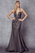 Embellished Glitter Mermaid Dress for Evening & Prom-smcdress
