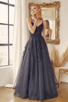 Open back ball gown-smcdress