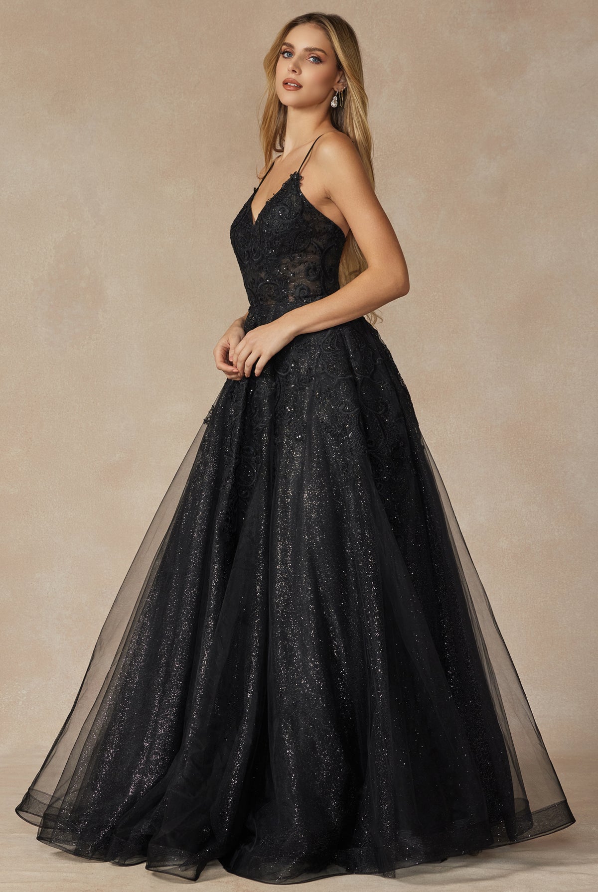 Open back ball gown-smcdress