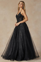 Open back ball gown-smcdress
