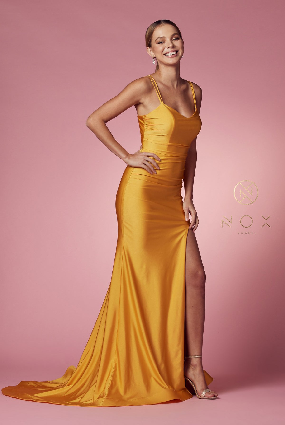 Sweetheart Spaghetti Straps Dress for Evening Bridesmaids-smcdress