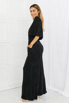 White Birch Weekend Trip Vintage Wash Jumpsuit-smcdress