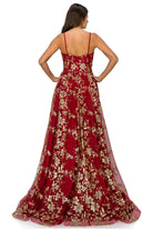 Back of glitter off shoulder dress