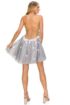 ack of the sage open back short dress