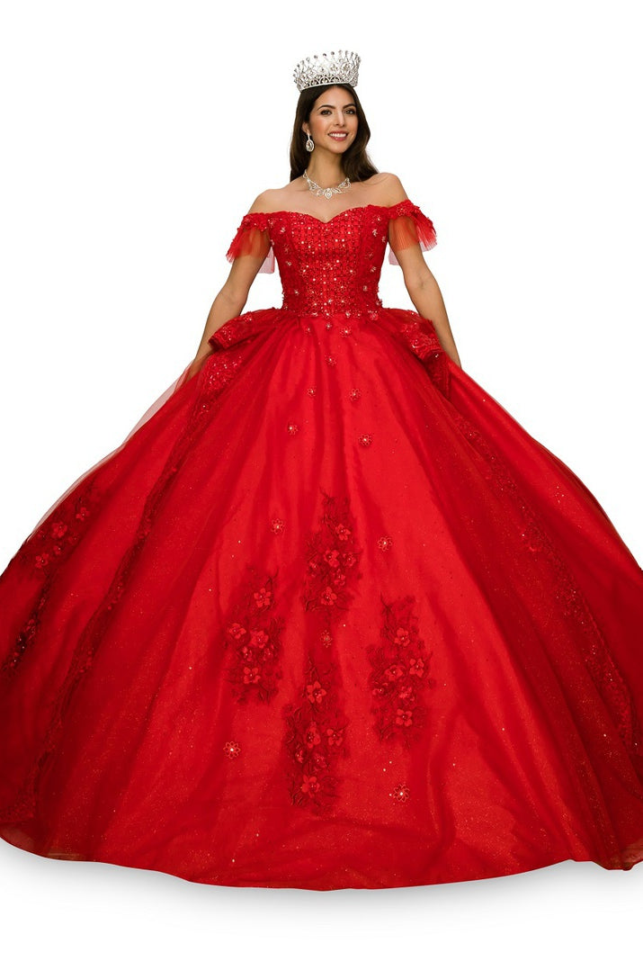 Red quinceanera dress alternative