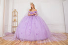 A resplendent long off-the shoulder sweetheart-neckline gown-smcdress