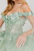 A resplendent long off-the shoulder sweetheart-neckline gown-smcdress
