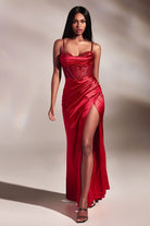 Fitted gown corset-smcdress