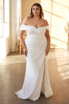 Fitted Bridal Gown-smcdress