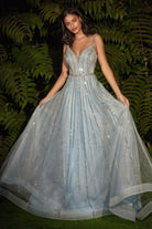 Embellished A-Line Gown-smcdress