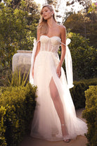 A-Line wedding gown-smcdress