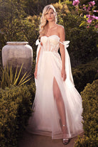 A-Line wedding gown-smcdress