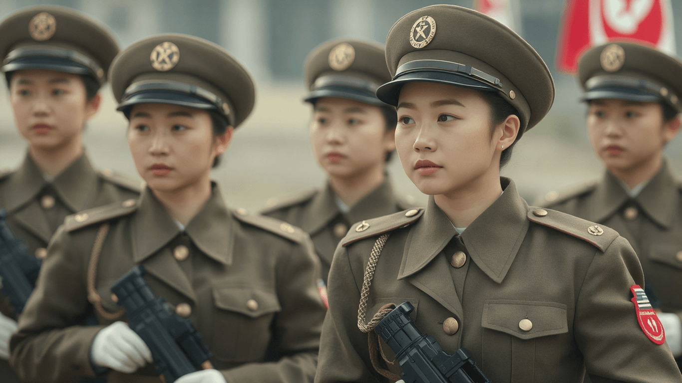 Regal satin gown adorned with sequin florals—modern battle dress inspired by warrior queens