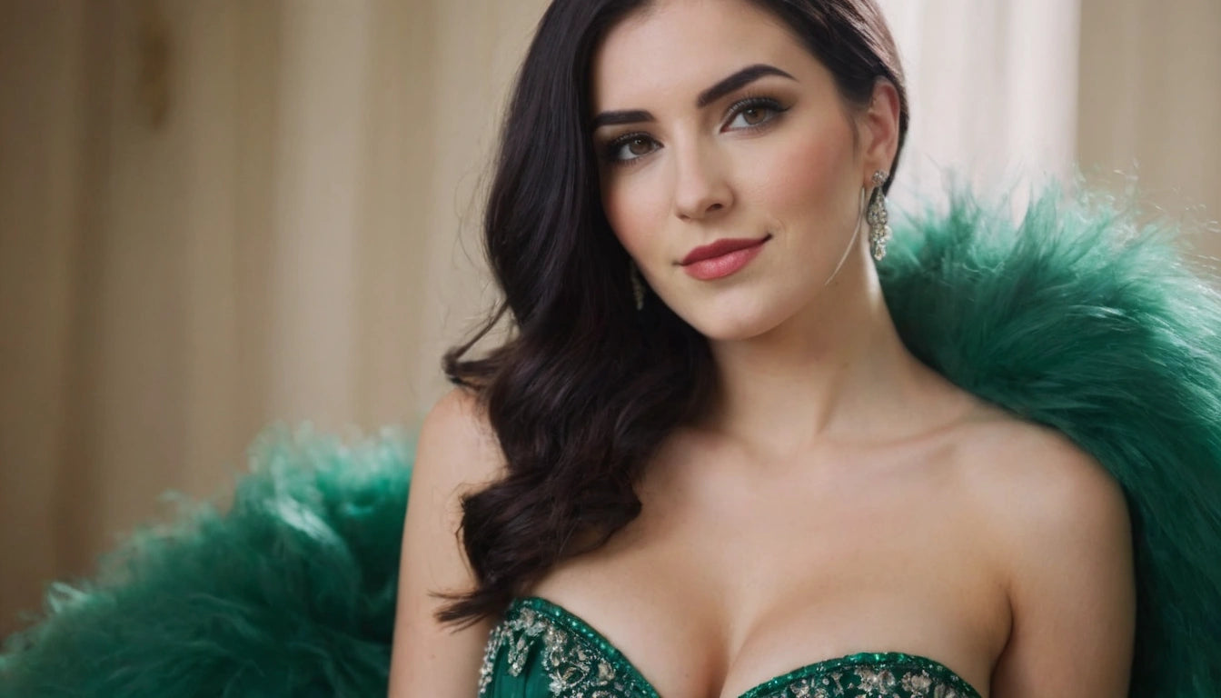 Green Gowns for Wedding