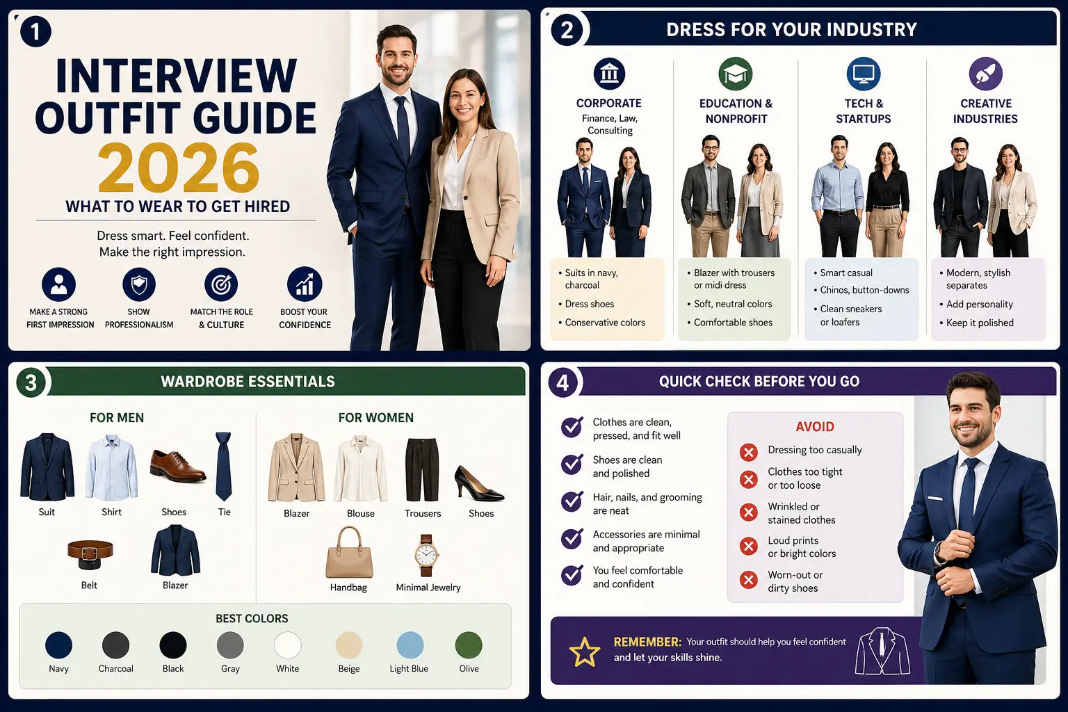 How to Dress for Interviews: A Modern Guide to Making a Strong First Impression