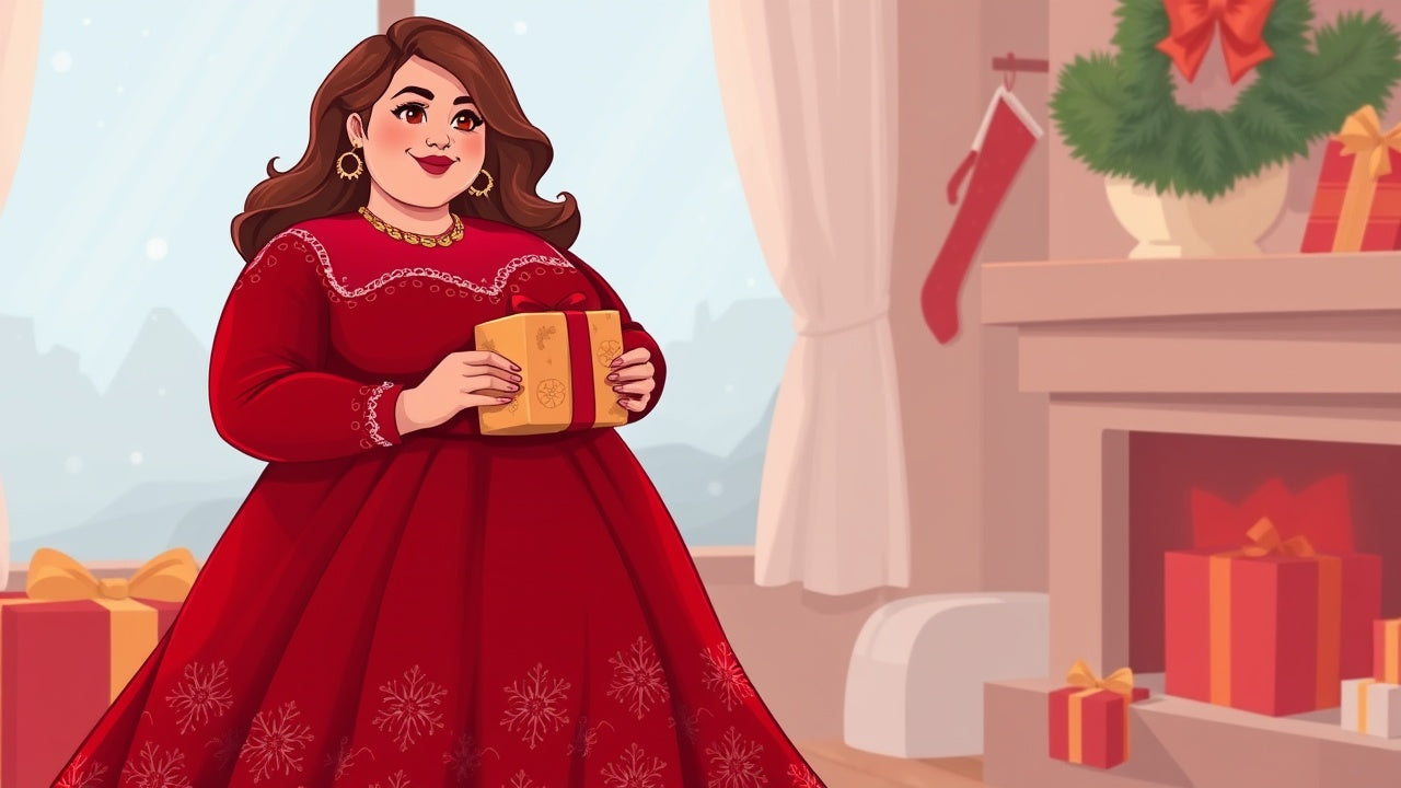 Plus Size Holiday Party Dresses: Christmas & Party Dress