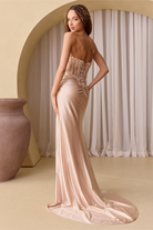 Black Long Bridesmaid Dress – Chiffon A-Line Gown