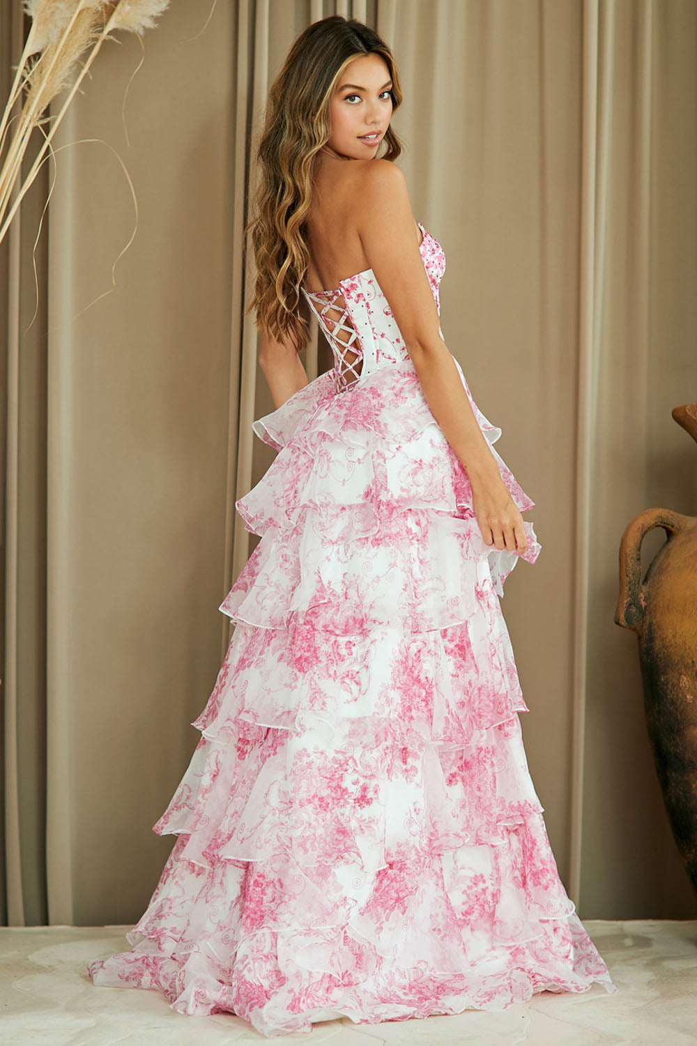 Blue Long Formal Gown – Embellished Gala Dress