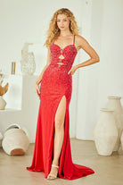 Emerald Long Prom Dress – Beaded A-Line Evening Gown