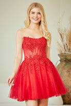 Light Blue Long Bridal Gown – Floral Lace Bridal Dress