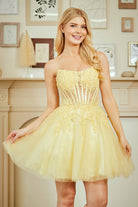 Light Blue Long Bridal Gown – Floral Lace Bridal Dress