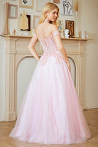 Light Blue Long Formal Gown – Embellished Gala Dress