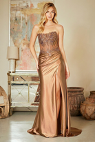 Black Long Bridesmaid Dress – Chiffon A-Line Gown