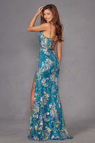 Elegant Mesh Corset Gown JTJT2505A - Juliet Prom Dress