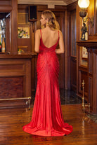 Elegant Fitted V-Neck Gown JTJT2619U - Juliet Prom Dress