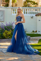 Elegant Lace Tulle Gown JTJT2640G - Juliet Prom Dress