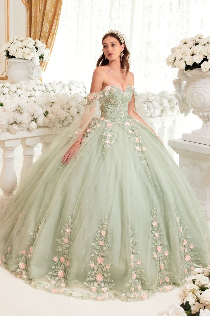 Sage evening gown sales