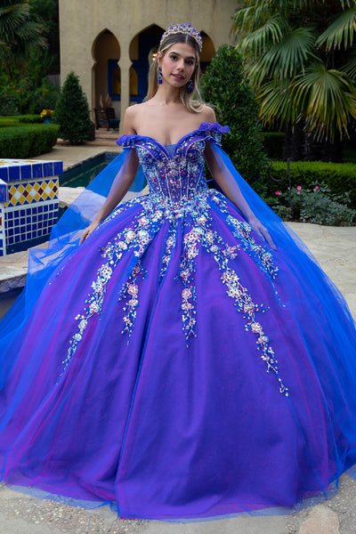 blue and purple dresses for quinceaneras Royal Quinceañera Ball Gown with Off-Shoulder Cape Floral Princess Dress Store_uk BLACK SEQUIN DRESSES | line skirt by LizLuo Size:UK 18 | EU 44 | US 14
