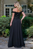 Black Long Evening Dress – Elegant Party Style