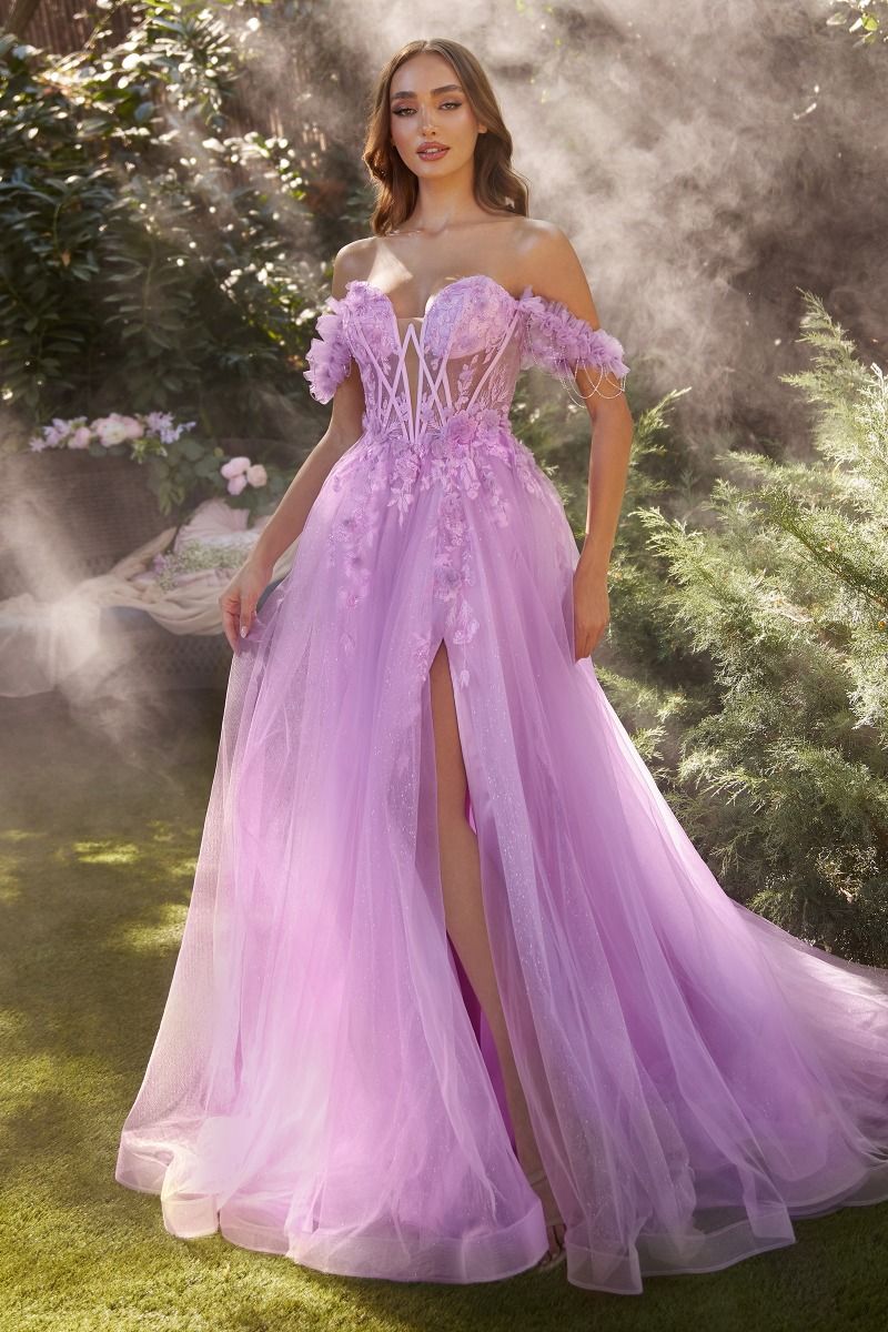 OFF THE SHOULDER A-LINE GOWN CDA1237 | SMCDress OFF THE SHOULDER A-LINE GOWN CDA1237 | SMCDress